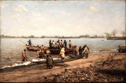 Shad fishing on the Delaware